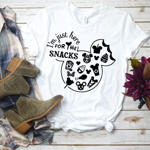 ✨Bella Canvas✨ Disneyland Trip Tshirt, Snacks Tee